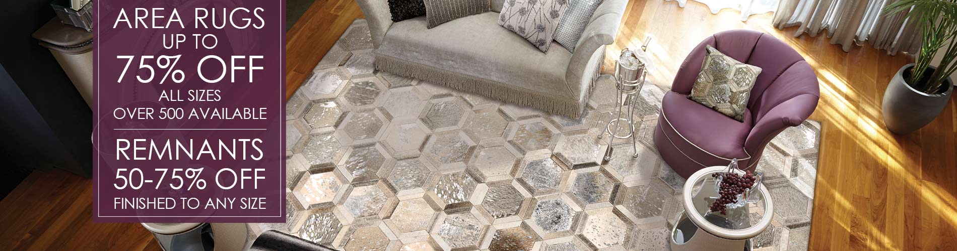 area rugs up to 75% off all sizes  over 500 available  remnants 50 - 75% off  finished to any size