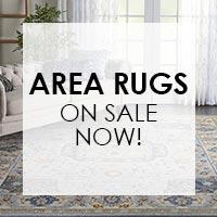 Save on Area Rugs this month only!